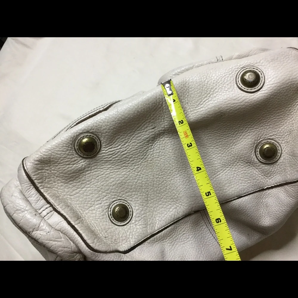 Marc by Marc Jacobs Light Gray Leather Hobo Bag